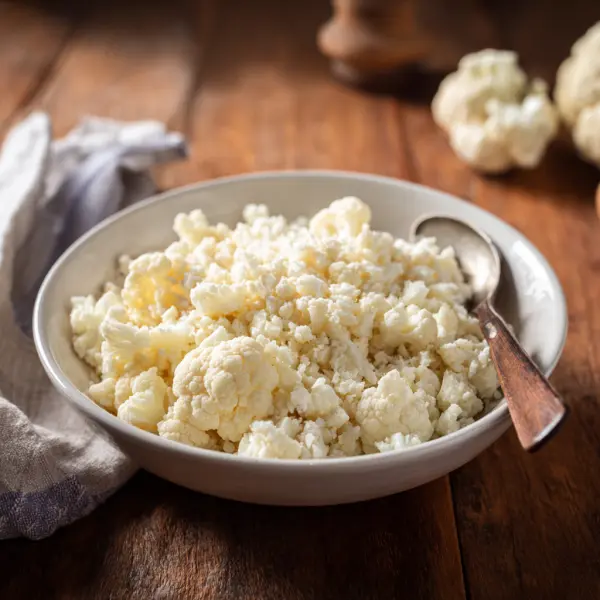 Cauliflower “ Vegan Rice”